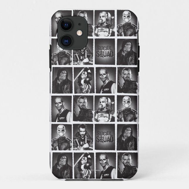 Suicide Squad | Yearbook Pattern Case-Mate iPhone Case (Back)