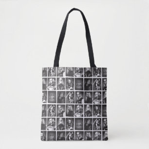 Suicide Squad   Yearbook Pattern Tote Bag