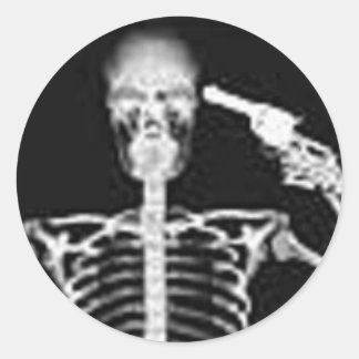 Suicide sticker