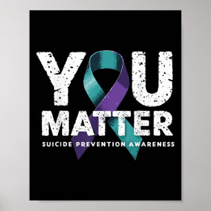 Suicides Prevention Shirts Suicide Awareness  Poster