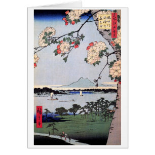 Suijin Shrine and Massaki on Sumida River