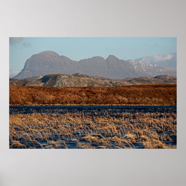 Suilven, Assynt, Highlands of Scotland Poster (Front)