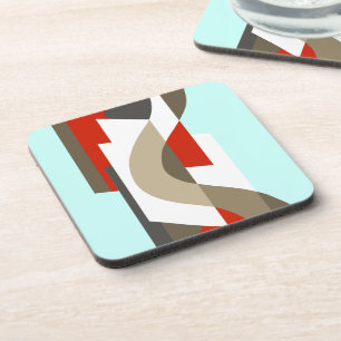 SUISSE: Art Deco Moderne: Sixties Office, Mad Men Coaster