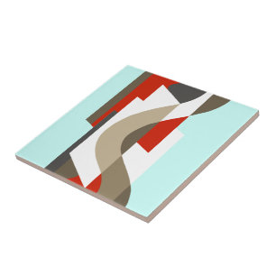 SUISSE: Art Deco Moderne: Sixties Office, Mad Men Tile