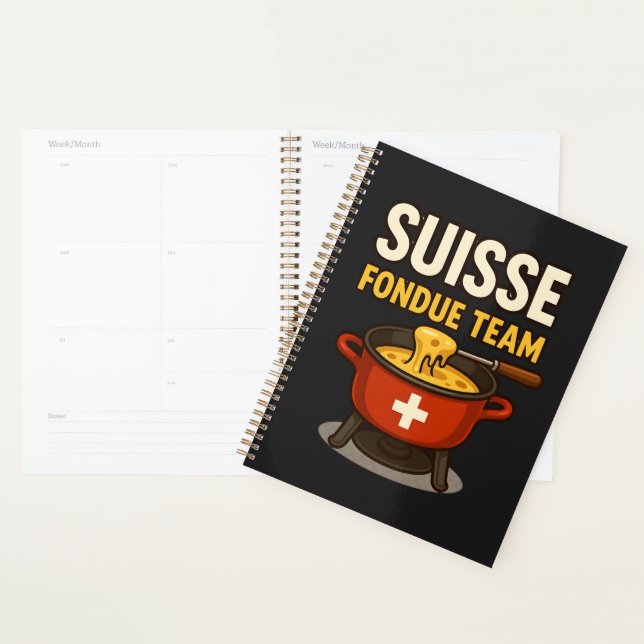 Suisse Fondue Team Planner (Display)
