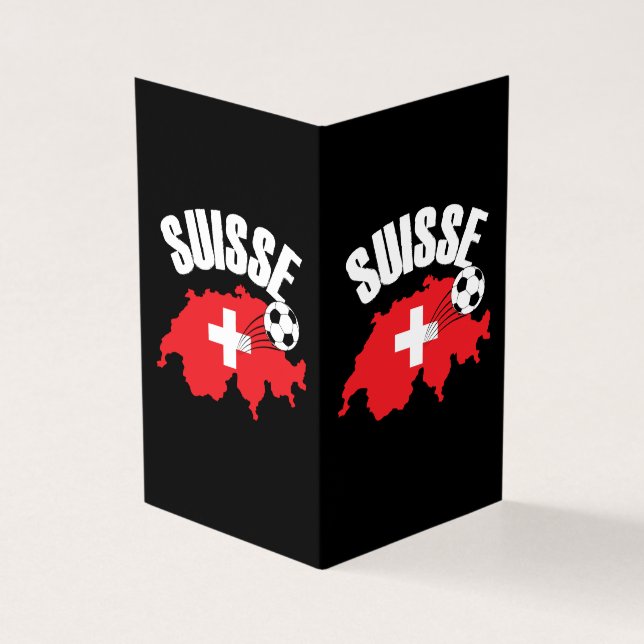 Suisse Switzerland Map Soccer (Outside)