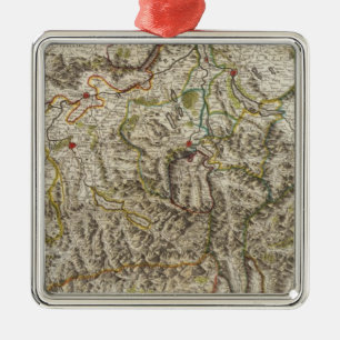 Suisse - Switzerland Metal Ornament