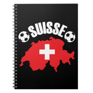 Suisse Switzerland Soccer Notebook