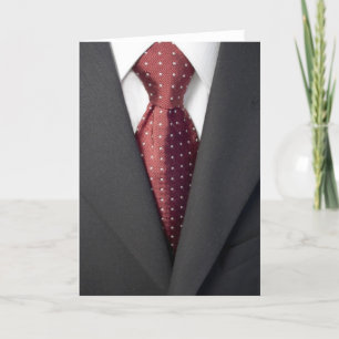 Suit and Tie Card