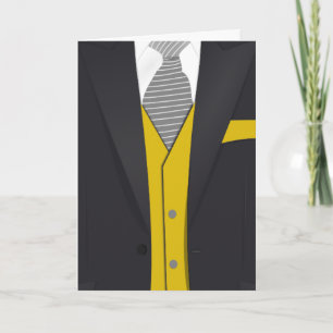 SUIT & NECKTIE FATHER'S DAY 'I LOVE YOU' CARD