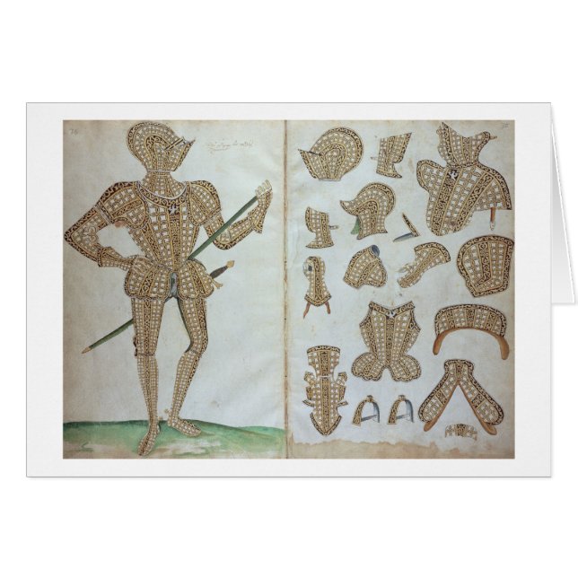 Suit of Armour for Sir Henry Lee, from 'An Elizabe (Front Horizontal)