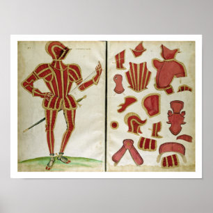 Suit of Armour for the Earl of Leicester from `An Poster