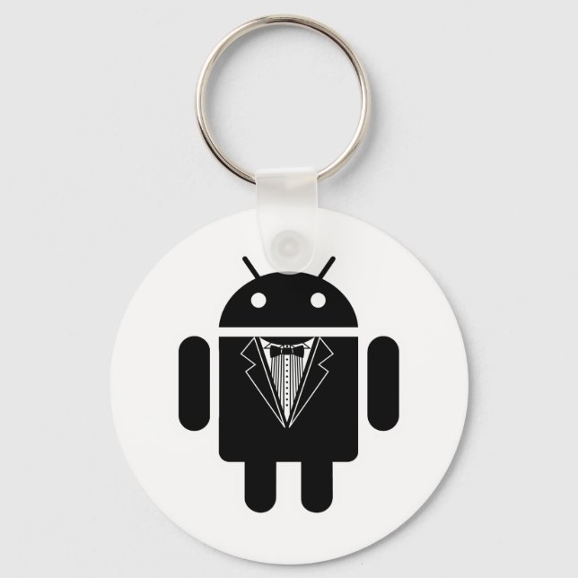 Suit up Android Key Ring (Front)