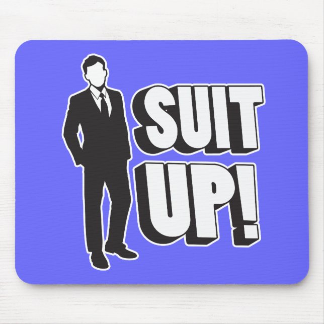 Suit Up! Mouse Pad (Front)