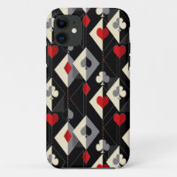Suits of playing cards in poker.
