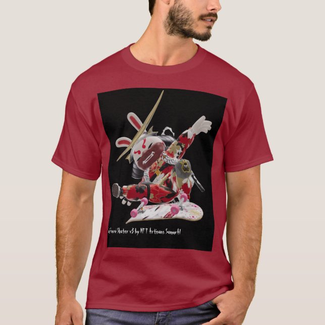 Suji Samurai Skater v3 Tri-Blend Shirt (Front)