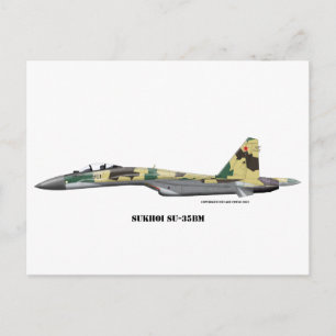Sukhoi SU-35BM Postcard