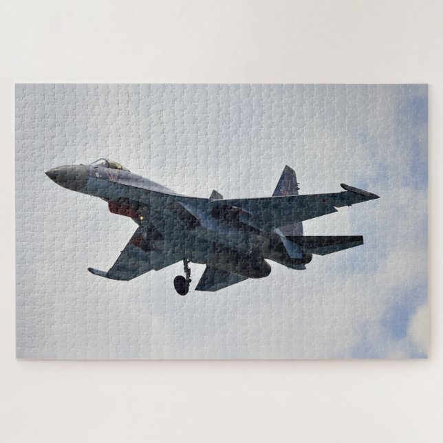 Sukhoi Su-35S Jigsaw Puzzle (Horizontal)