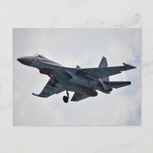Sukhoi Su-35S Postcard (Front)