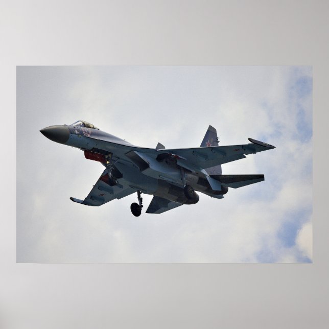 Sukhoi Su-35S Poster (Front)