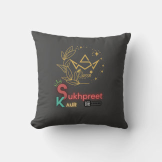 Sukhpreet Kaur Personalised Pillow | Elegant Desig
