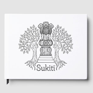 Sukiti and Raja Asoka Pillar Guest Book Minimali