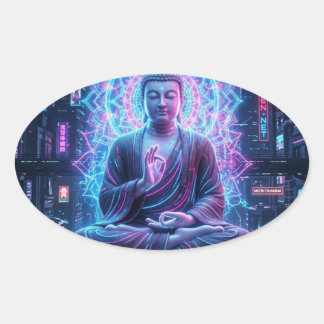 Sukiti Buddha Modern Dhamma Sticker