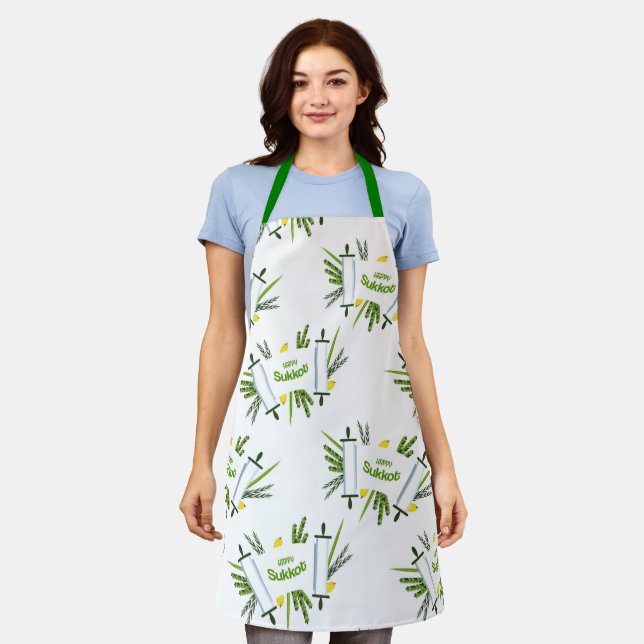 Sukkot Aprons - Small, Medium, Large - Holidays  (Worn)