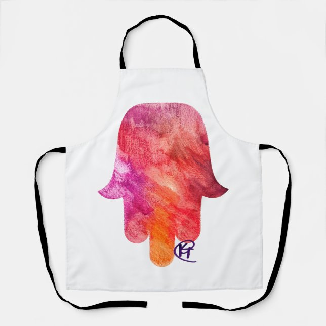 Sukkot Hamsa Art Apron (Front)