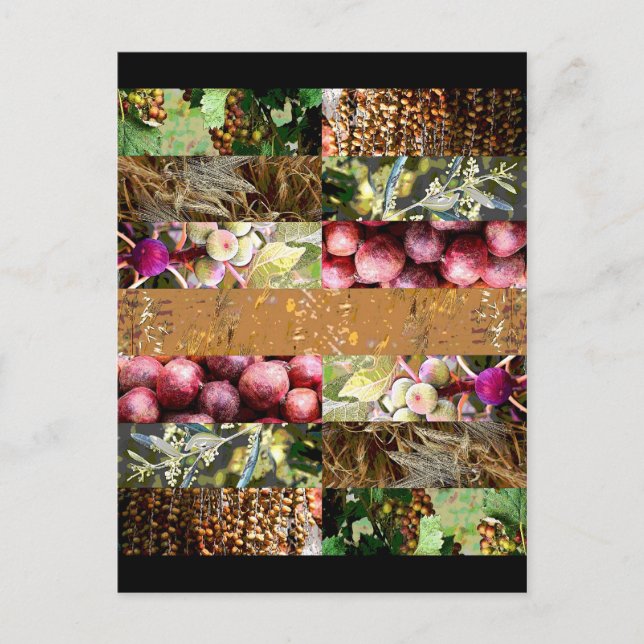 Sukkot holidays postcard (Front)