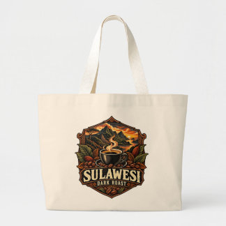 Sulawesi Dark Roast Vintage Indonesian Coffee Tote