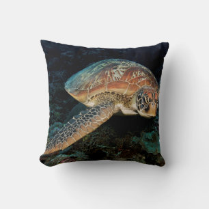 Sulawesi Green Sea Turtle Cushion