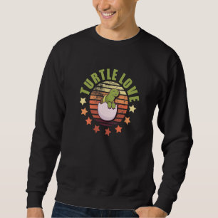 Sulcata Tortoise And Sea Animal Turtle Sweatshirt