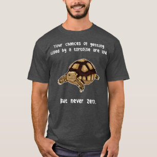 Sulcata Tortoise Never Zero T-Shirt