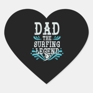 Sulfing Lover  Dad Sulfing Sailor Spirit Legend Heart Sticker