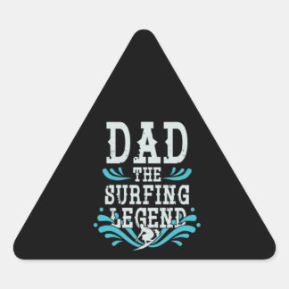 Sulfing Lover| Dad Sulfing Sailor Spirit Legend Triangle Sticker