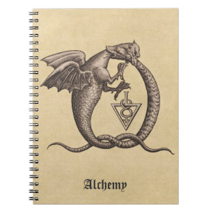 Sulfur and Mercury Dragons Notebook