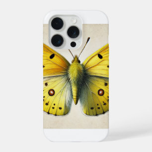 Sulfur butterfly Colias 130924IREF208 - Watercolor iPhone 15 Pro Case