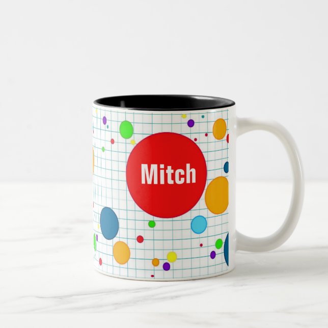 Sulk - computer computerspel agario-stijl - give Two-Tone coffee mug (Right)