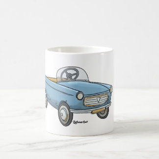 Sulk with pretty Peugeot 404 in retro garlic Coffee Mug
