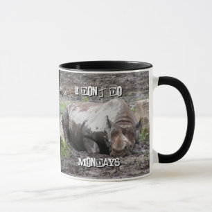 Sulking Rhino Mug