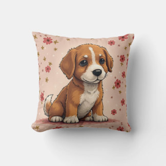 sullen puppy cushion