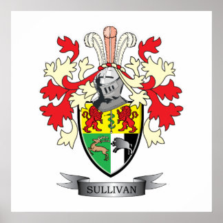 Sullivan-Coat-of-Arms Poster