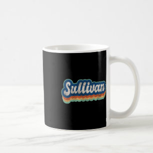 Sullivan First Name Boy Vintage Style 70s 80s Pers Coffee Mug