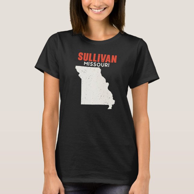 Sullivan Missouri USA State America Travel Missour T-Shirt (Front)