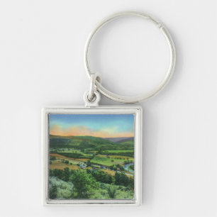 Sullivan Mountain View of the City Key Ring