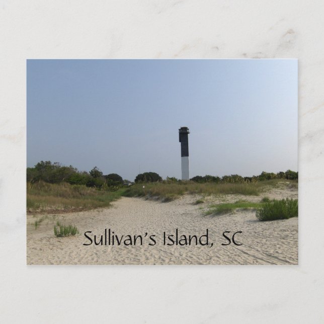 Sullivan's Island Lighthouse Postcard (Front)