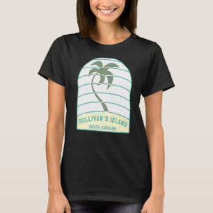 Sullivan's Island South Carolina Palm Tree Sc Vaca T-Shirt