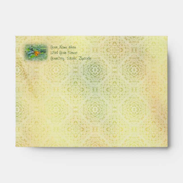 Sulpher Butterfly Envelopes (Front)