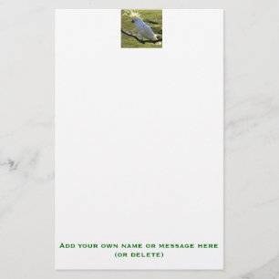 Sulphur-Crested Cockatoo in Australia Stationery
